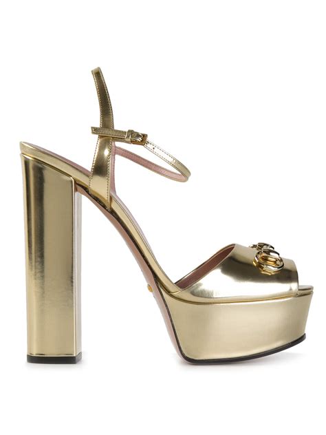 gucci womens high heel shoes|gucci chunky heel shoes.